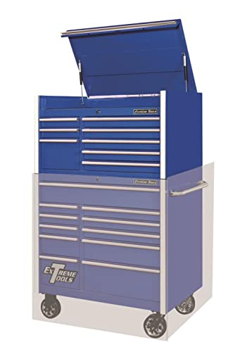 Extreme Tools RX412508CHBL 41" 8-Drawer Top Chest, Blue