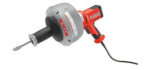 Ridgid 35998 K-45-A Sink Drain Cleaner with Auto Feed and C-6429 Carrying Case - Plumbing Tools - Proindustrialequipment