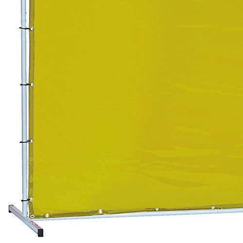 Sellstrom S97336 Welding Curtain with Frame - 6'x6' - Yellow - Other Protection - Proindustrialequipment