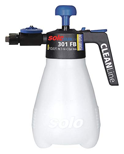 Solo 301-FB Pulverizador de espuma CLEANLine de 1,25 litros con una sola mano, sellos EPDM (PH 7-14) y juntas tóricas