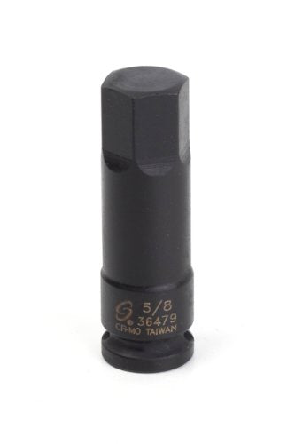 Sunex 36479 Dado de impacto hexagonal de 5/8" con accionamiento de 3/8"