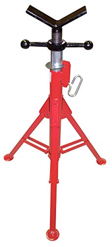 WHEELER-REX 850 Folding Pipe Stand W/V Head - Other Plumbing Tools - Proindustrialequipment