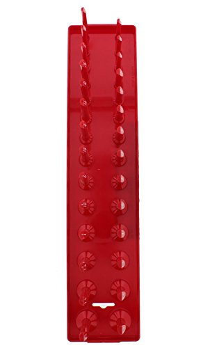 Hansen Global 1201 1/2" Drive Socket Tray, Deep & Regular, Standard 3/8" -1-1/4"