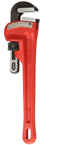 Ridgid Tools 31010 10-Inch Pipe Wrench - Threading and Pipe Preparation - Proindustrialequipment