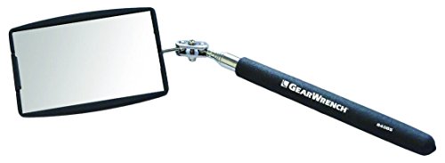 GEARWRENCH 84085 Espejo de inspección telescópico rectangular de 2-1/8" x 3-1/2", negro