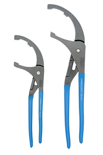 Channellock OF1 Lot de 2 pinces pour filtre à huile