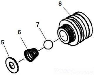 Ridgid 27653 Rubber Balls, Package of 2 - Threading and Pipe Preparation - Proindustrialequipment