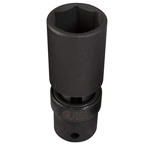 Sunex 218u Dado de impacto universal de 9/16 pulgadas con accionamiento de 1/2 pulgada