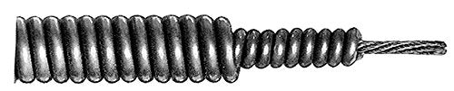 General Pipe Cleaners 3FL-DH Flexicore Closet Auger with Down Head - Drain Augers - Proindustrialequipment