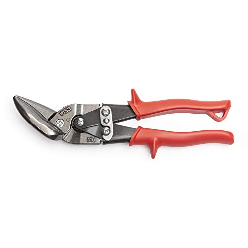 Wiss M6R MetalMaster 1-1/4-Inch Cut Capacity 9-1/4-Inch Left and Straight Cut Offset Snip