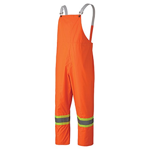 Pioneer V1080250-S Heavy-Duty High Visibility Jacket and Pants Combo, Orange, S - Clothing - Proindustrialequipment