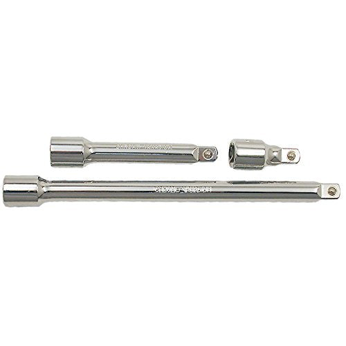 Jet 690121 1/2-inch Drive 3-Piece Chrome Extension Bar Set - Jet - Proindustrialequipment