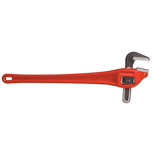 Ridgid Tools 89445 Heavy-Duty Offset Pipe Wrench Model 24 - Threading and Pipe Preparation - Proindustrialequipment