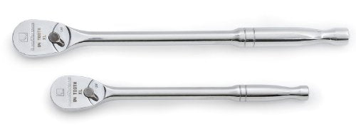 GearWrench 81268 84T Full Polish Long Handle Ratchet Set, 2-Piece