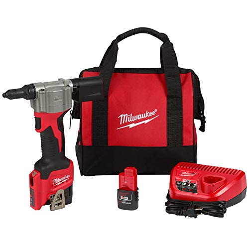 Milwaukee Electric Tools 2550-22 Kit de herramientas de remachado M12