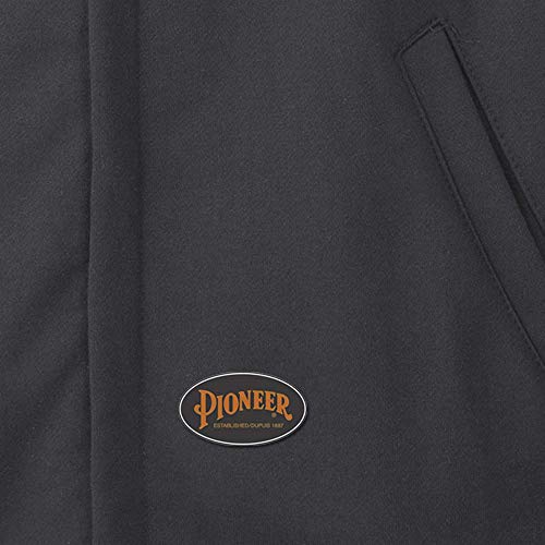Pioneer V2570270-M Flame Resistant Heavyweight Safety Hoodie, Zip Style, Black, M - Clothing - Proindustrialequipment