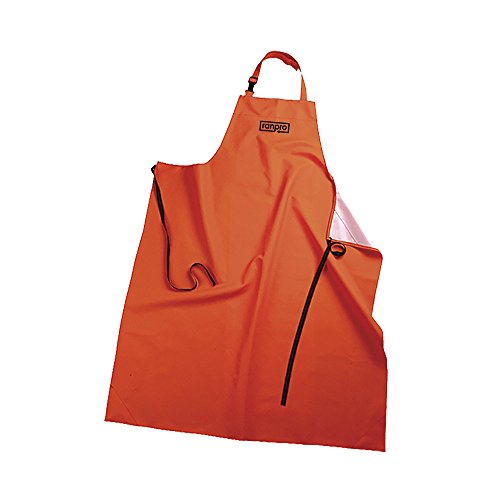 Pioneer V3246420-O/S FL Snapper® Apron, brasion and Tear Resistant Fluorescent Orange, O/S - Clothing - Proindustrialequipment