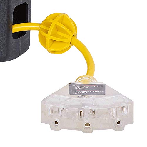 StarTech 849876 14 Gauge Abs Retractable Extension Cord Reel (50 Ft) - Jet - Proindustrialequipment