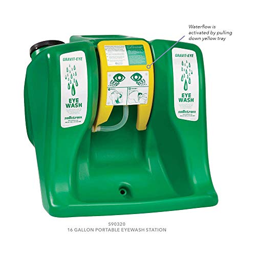 Sellstrom S90320 16-Gallon Gravit-Eye Portable Eyewash Station - Other - Proindustrialequipment