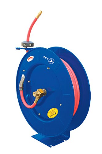 Jet 391726-1/2" X 50-Feet Retractable Air/Water Hose Reel-Heavy Duty - Jet - Proindustrialequipment