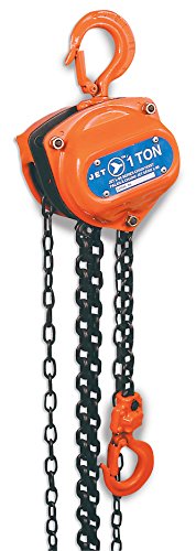 JET 101402 - 1/2 Ton 10-Feet Lift Chain Hoist-Super Heavy Duty (Overload Protection) - Manual Hoist - Proindustrialequipment