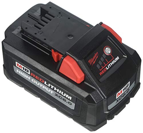 Milwaukee Electric Tools 48-11-1865 Batterie au lithium rouge à haut rendement,