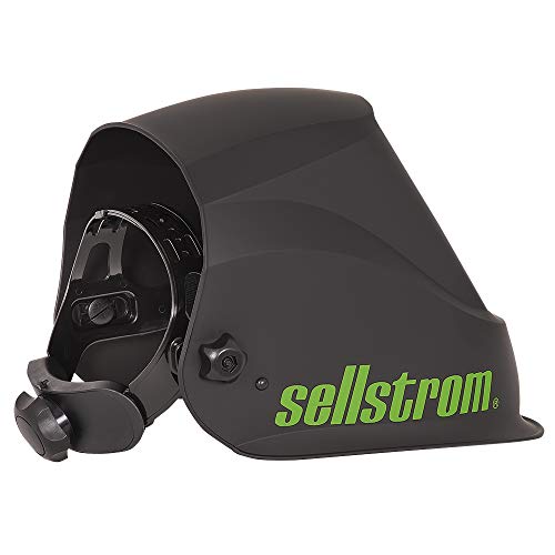 Sellstrom S26200 Advantage Plus Series Welding Helmet with Large ADF - Black/Green - Fall Protection - Proindustrialequipment