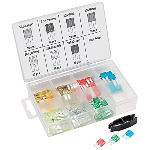 TITAN - Assortiment de 71 fusibles Micro-2 (45231)