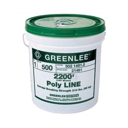 Greenlee 37959 ROPE-POLYLLINE 2200'X500LBS (379 - Pliers and Wire Strippers - Proindustrialequipment