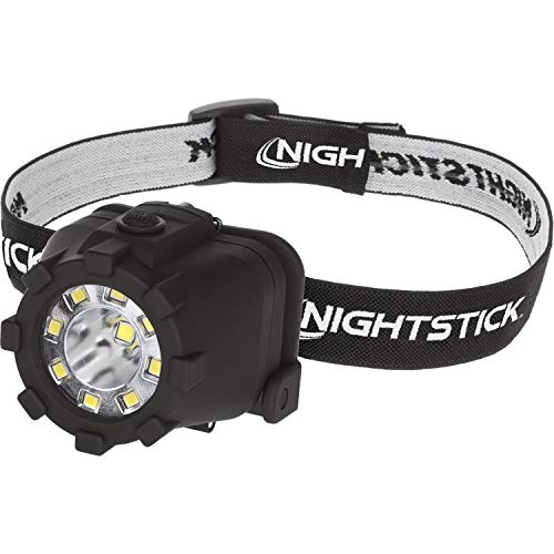 Nightstick NSP-4604B Dual-Light Headlamp, Black