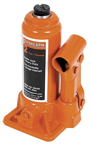 Strongarm Professional Heavy-Duty 2 Ton Hydraulic Standard Bottle Jack - Car, Fleet, Industrial, 30102 - Proindustrialequipment