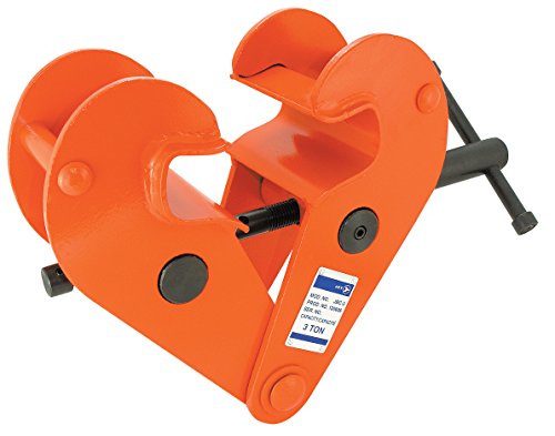 Jet 120606-3 Ton Beam Clamp with Locking Screw-Heavy Duty - Clamps and Trolleys - Proindustrialequipment