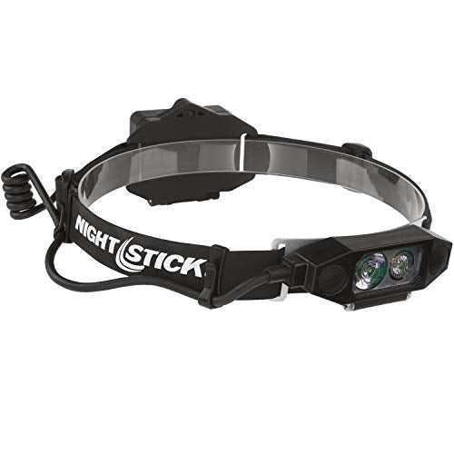 Nightstick NSP-4616B Low-Profile Dual-Light(TM) Headlamp, Black