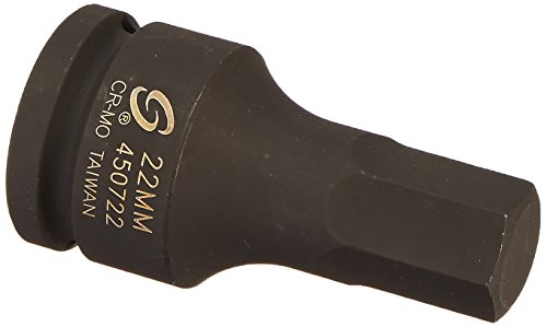 Sunex 450722 3/4-Inch Drive 22-mm Hex Driver Impact Socket - Proindustrialequipment