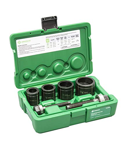 Tempo Greenlee 7235BB Slug-Buster Manual Knockout Kit for 1/2 to 1-1/4-Inch Conduit - 1/2" to 1-1/4" - Organization - Proindustrialequipment