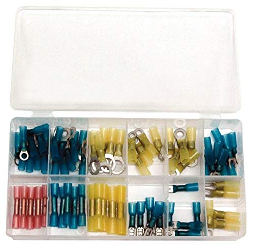 ATD Tools 383 Heat Shrinkable Terminal Assortment, 75-Piece - Proindustrialequipment