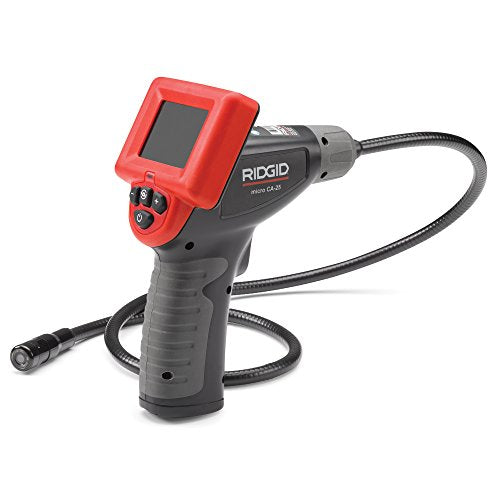 Ridgid 40043 Micro CA-25 Inspection Camera, Red - Diagnostics and Inspection - Proindustrialequipment