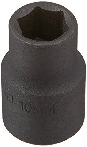 Sunex - Vaso de impacto de 10 mm con accionamiento de 3/8 de pulgada, 310 m