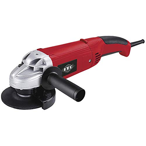 ITC Professional 5" Easy Wheel Change Electric Angle Grinder, 9 Amp 120V Motor, 11707 - Grinders - Proindustrialequipment