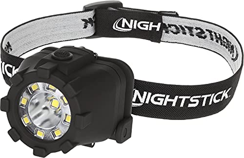 Nightstick NSP-4602B Dual-Light Headlamp, Black - Proindustrialequipment