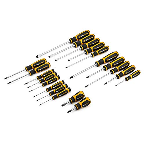 GEARWRENCH 20 Pc. Phillips /Slotted/Torx Dual Material Screwdriver Set - 80066H