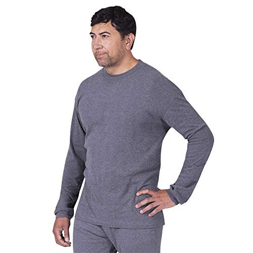 Pioneer V2591470-M Flame Resistant Base Layer - Top - Modacrylic Shirt, Grey, M - Clothing - Proindustrialequipment