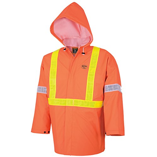 Pioneer V2243950-S Flame Resistant Jacket and Pants Combo, Men, Orange, S - Clothing - Proindustrialequipment