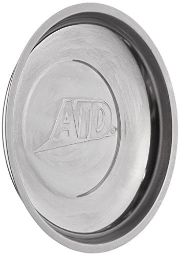 ATD Tools 8760 Stainless Steel Round Magnetic Parts Tray - Proindustrialequipment