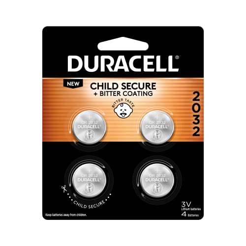 Duracell - 2032 3V Lithium Coin Battery - Long Lasting Battery - 1 Count