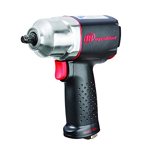 Ingersoll Rand 2115QXPA 3/8" Drive Air Impact Wrench, Quiet Technology, 300 ft-lbs Max Torque Output, 15,000 RPM, Lightweight, Black