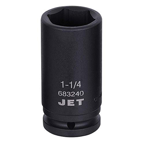 Jet 683240-3/4-Inch Drive, 1-1/4", Deep, 6 Point, SAE Impact Socket - Sockets and Tools Set - Proindustrialequipment