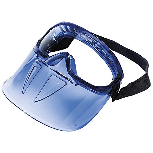 Sellstrom S80300 GPS300 Goggle with Chin Guard, 7" Height, 3" Wide, 7" Length, Polycarbonate, Standard, Blue - Eye Protection - Proindustrialequipment