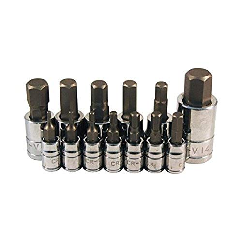 ATD Tools 13785 Metric Hex Bit Socket Set, 13-Piece - Proindustrialequipment