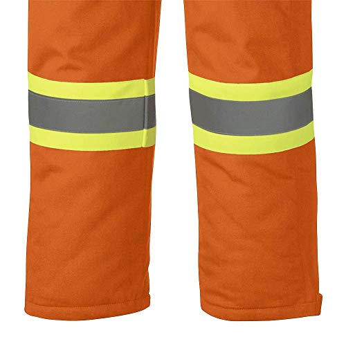 Pioneer ARC 4 FR CSA Insulated Overall Bib Work Pants,7 Pockets, Reflective Stripe, RoyalBlue, 5XL, V2560311-5XL - Clothing - Proindustrialequipment